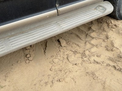2000-2002 Ford Expedition Driver Left Running Board Side Step Oem 4X4