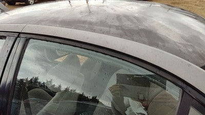 1999 Saturn Sl2 Driver Left Rear Moulding On Quarter Panel Oem Gray