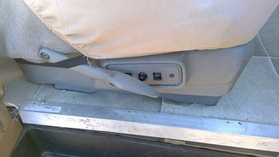 1995 Chevy Astro Passenger Right Side Power Seat Switch With Trim Panel Oem Tan