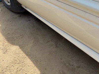 00-05 Lesabre Driver Left Lower Rocker Panel Moulding Side Skirt Oem White 40U
