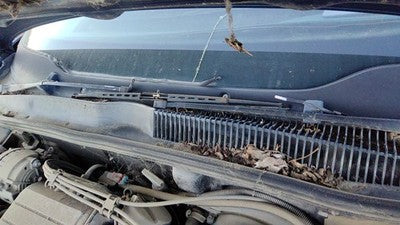 1989 Olds Cutlass Cierra Windshield Wiper Cowl Vent Trim Panel Oem Cover
