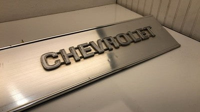1977 Chevy C20 Pickup Tailgate Trim Panel Oem K20 Silverado Rear Finish