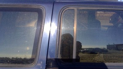 91-97 Ford Explorer Passenger Right Rear Vent Window Back Door Glass With Frame