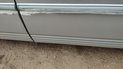 2000 Town & Country Driver Left Rear Moulding From Door Back Trim Strip Silver