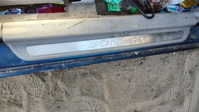2006 Hyundai Sonata Passenger Right Lower Sill Step Moulding Trim Panel Oem Gray