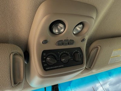 01-02 Suburban Center Overhead Console Oem Dome Light Map Lamp Cubby Tan 52I
