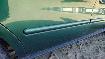 00-07 Taurus Passenger Right Rear Moulding From Door Back Trim Su Tropic Green