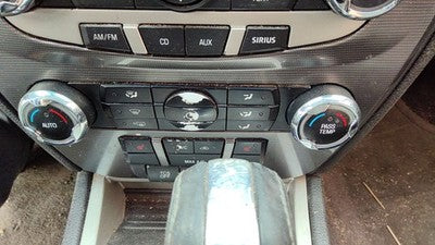 10-12 Ford Fusion Temperature Control Module In Dash Heater Ac Head Unit 2.5L