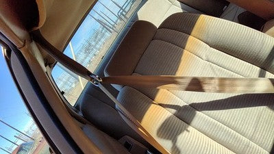 1984 Ford Tempo Passenger Right Front Seat Belt Retractor Oem Shoulder Tan
