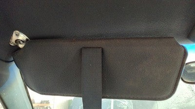 1989 Olds Cutlass Calais Driver Left Sun Visor Oem Blue 2 Door