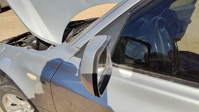 2004-2009 Bmw X3 Driver Left Power Side Mirror Door Mounted Oem Silver