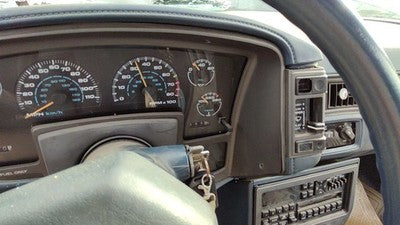 1985-1991 Olds Cutlass Calais Trim Bezel Around Speedometer Dash Surround Panel