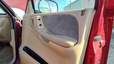 2000 Dodge Durango Passenger Right Front Door Trim Panel With Switches Tan