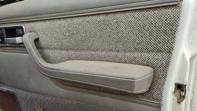1992 Jeep Cherokee Passenger Right Front Door Trim Panel With Switches Gray