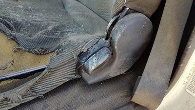 1996 Isuzu Npr Driver Left Side Seat Trim Panel Oem Gray