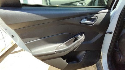 13-18 Ford Focus Driver Left Rear Door Trim Panel With Switches Back Black Yw