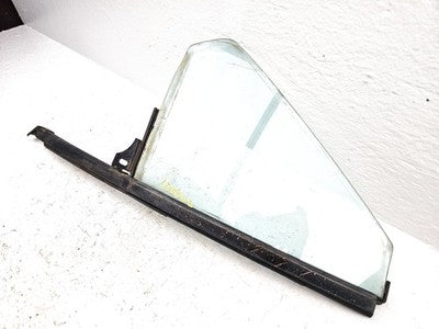82-88 Firenza Passenger Right Rear Vent Window Back Door Glass With Frame Oem