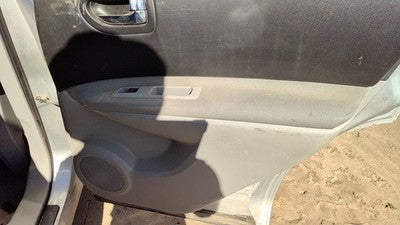 08-15 Rogue Passenger Right Rear Inside Door Trim Panel Wth Switches Back Gray K