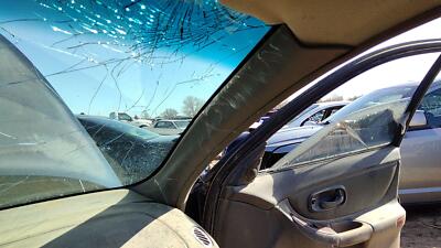 2000 Oldsmobile Intrigue Passenger Right A Pillar Trim Windshield Post Gray 142