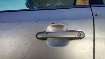 2006-2010 Hyundai Sonata Driver Left Front Outside Door Handle H1 Silver Blue