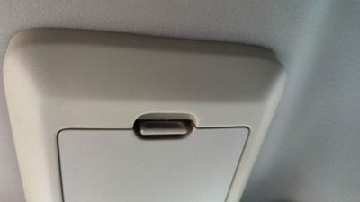 04-07 Ford F150 Center Overhead Console Oem Dome Light Map Lamp Cubby Gray Me