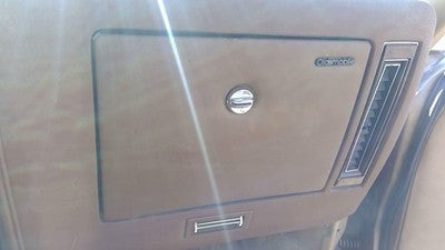 1985 Olds 88 Glove Box Assembly Complete Door With Latch Oem Tan