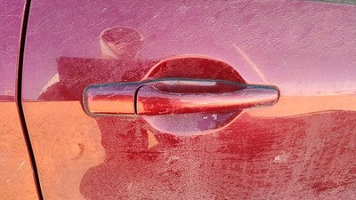 2003-2006 Mitsubishi Outlander Passenger Right Rear Outside Door Handle Back Red