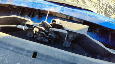 2004-2009 Mazda 3 Hood Latch Assembly With Bracket Oem Bp4k53110j