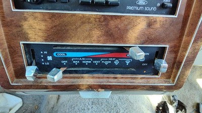 85-89 Grand Marquis Temperature Control Module In Dash Heater Ac Head Unit Oem