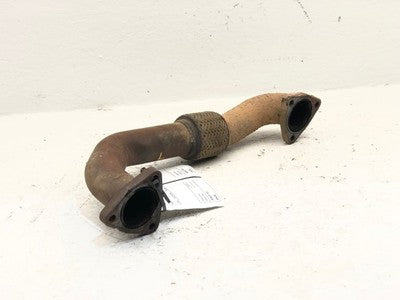 08-10 Ford F250 Driver LEFT TURBO EXHAUST PIPE Down Crossover 6.4L Powerstroke