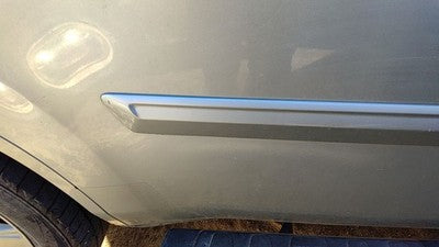 09 Honda Pilot Passenger Right Rear Moulding From Door Back Trim Strip Silver Si