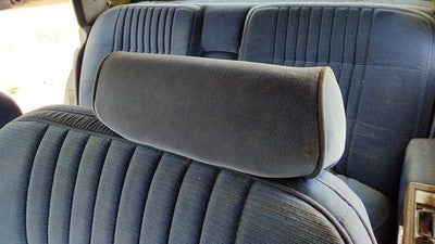 1984 Deville Sedan Lh Driver Left Head Rest Oem Cloth Blue