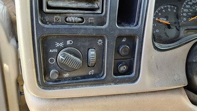 2003-2007 Silverado 1500 Headlight Switch Control Knob Buttons Dash Oem 15762307