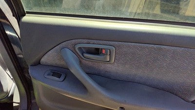 99-01 Camry Passenger Right Rear Door Trim Panel With Switches Back Gray 10