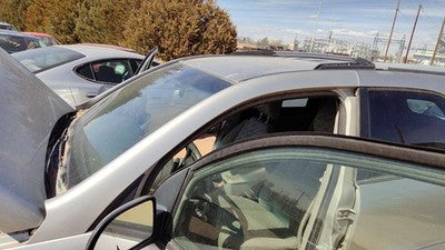 2007 Chevy Equinox Driver Left Front A Pillar Moulding Oem Silver 67U