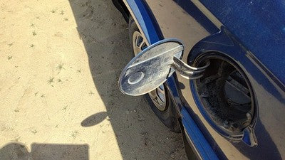 1994 Olds Cutlass Ciera Fuel Tank Door With Hinge Gas Lid Oem Filler Blue