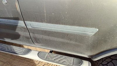 2000-2004 Nissan Xterra Driver Left Rear Moulding From Door Oem Back Trim Strip