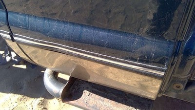 1999 F250 Super Duty Passenger Right Rear Moulding From Door Oem Back Trim Strip