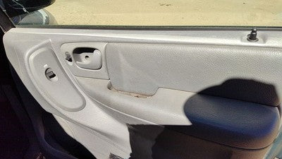 04-07 Caravan Passenger Right Front Door Trim Panel With Switches Slate Gray D5