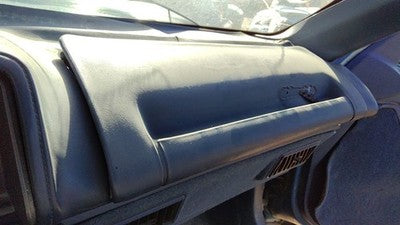 1989 Olds Cutlass Cierra Glove Box Assembly Complete Door Upper Oem Blue
