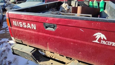 1986-1997 Nissan Hardbody Tail Gate Assembly Oem Red 9340092G30