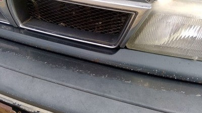 91-92 Galant Vr-4 Filler Trim Strip Between Bumper And Grille Headlights Green