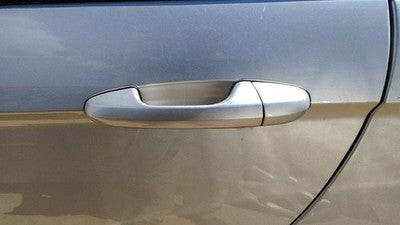 04-08 Chrysler Pacifica Driver Left Rear Outside Door Handle Oem Back Silver Ps2