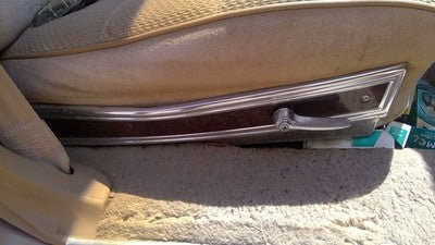 1985 Olds 88 Passenger Right Side Seat Trim Panel Oem Woodgrain