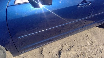 06-12 Ford Fusion Driver Left Front Moulding From Door Trim Strip Dark Blue Dx