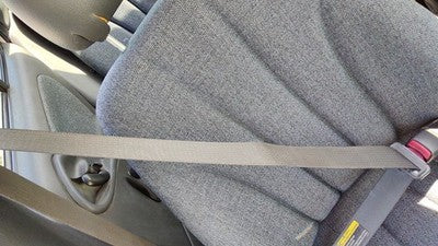 03-05 Cavalier Passenger Right Front Seat Belt Retractor OEM Shoulder Gray 12C