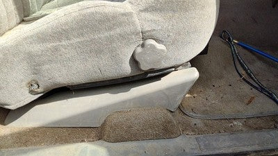 1999 S10 Blazer Passenger Right Side Seat Trim Panel Oem Gray 92H