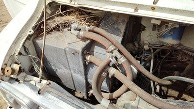 1971-1977 Dodge Van B200 Blower Motor With Heater Housing Assembly Oem 03514327