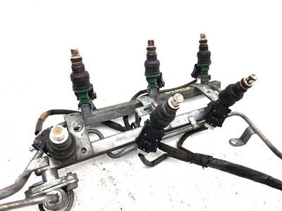 1987-1991 Dodge Caravan Complete Fuel Rail With Injectors Set Loaded Oem 3.0L