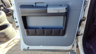 2011-2016 Ford F250 Driver Left Rear Door Trim Panel With Switches Back Gray 3S